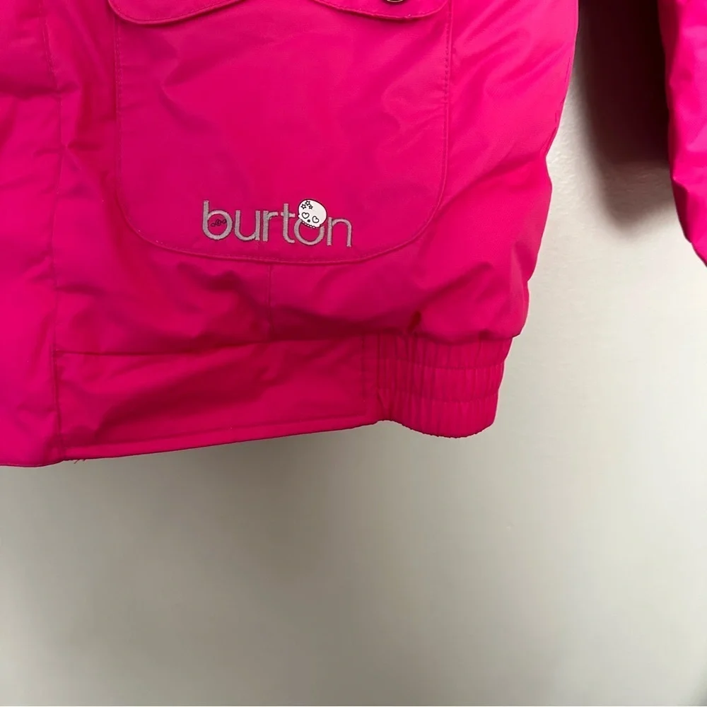 Burton pink Snow Jacket girl size 14/16